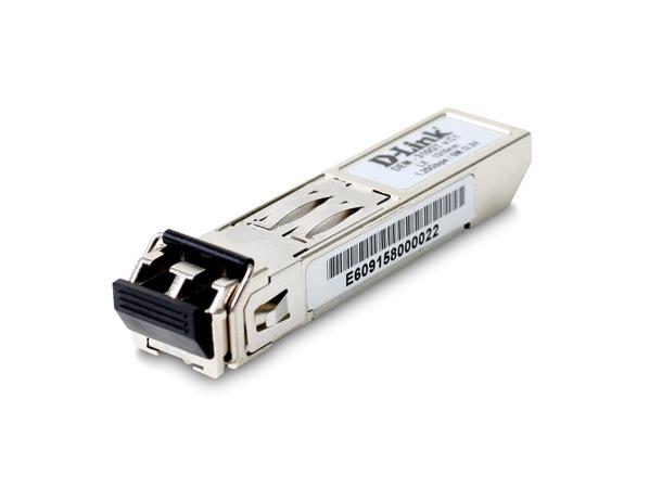 D-Link 1-port GBIC/SFP til 100BaseLX inntil 2km over Multi-Mode fiber, 2xLC